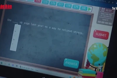 [Video] Tạo hệ sinh thái ngoại ngữ để tiếng Anh trở thành ngôn ngữ thứ hai trong trường học