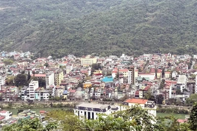 Trung tâm thành phố Hà Giang.