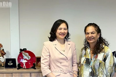 Tại cuộc gặp với Đại sứ Nguyễn Thị Vân Anh, bà Lidia Arthur Brito đề cao sự tham gia, đóng góp của Việt Nam đối với các hoạt động của UNESCO trong lĩnh vực khoa học tự nhiên. 