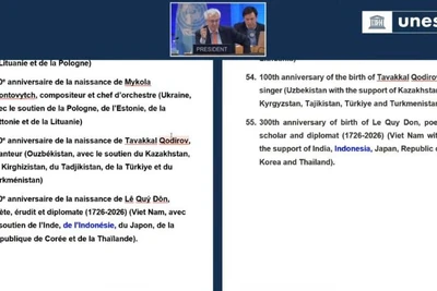 Dự kiến vào năm 2026, UNESCO sẽ vinh danh và kỷ niệm ngày sinh của Lê Quý Đôn, một danh nhân văn hóa Việt, một niềm tự hào của người Việt.