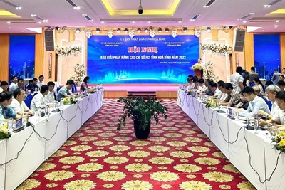 Các đại biểu tại hội nghị.