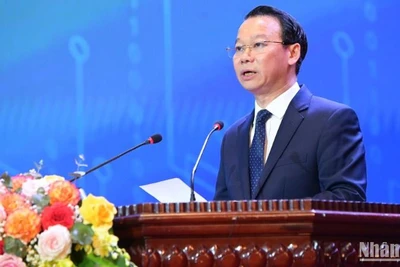 Bộ trưởng Nông nghiệp và Môi trường Đỗ Đức Duy phát biểu tại Hội nghị.