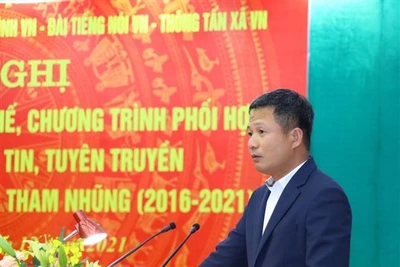 Ông Đỗ Đức Hoàng, Phó Tổng Giám đốc Đài Truyền hình Việt Nam là thành viên Ban Chỉ đạo. (Ảnh: TTXVN)