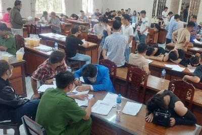 Tiền Giang phát hiện 60 người dương tính với chất ma túy