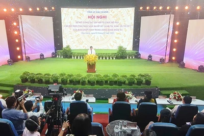 Quang cảnh hội nghị.