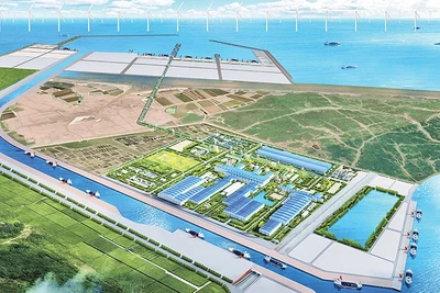 Tổ hợp dự án thép xanh của Tập đoàn Xuân Thiện tại khu vực Cồn Xanh được kỳ vọng sẽ tạo động lực phát triển kinh tế-xã hội cho huyện Nghĩa Hưng và tỉnh Nam Định.