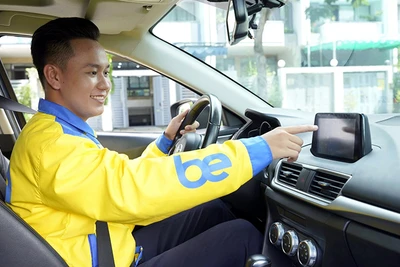 Thị trường gọi xe công nghệ phát triển nhanh chóng thời gian gần đây. (Ảnh YẾN NHI)