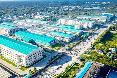 Khu công nghiệp Tân Phú Thạnh, huyện Châu Thành A, tỉnh Hậu Giang.