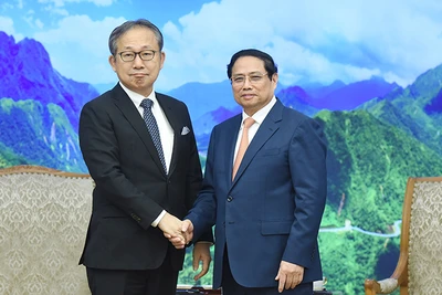 Thủ tướng Phạm Minh Chính tiếp Đại sứ Nhật Bản tại Việt Nam Yamada Takio.