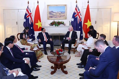 Quang cảnh cuộc hội kiến.