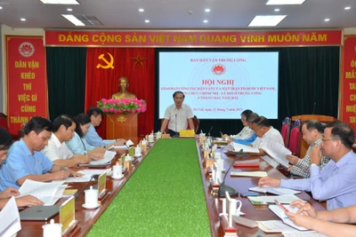 Quang cảnh hội nghị.