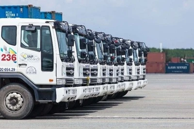 CTCP Tân Cảng-Đồng Văn Hà Nam hoạt động chính trong lĩnh vực vận tải. (Ảnh: Tổng Công ty Tân cảng Sài Gòn)