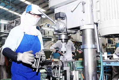 Chỉ số sản xuất công nghiệp quý I/2024 tăng 5,7% so cùng kỳ năm trước. Ảnh: BẮC SƠN