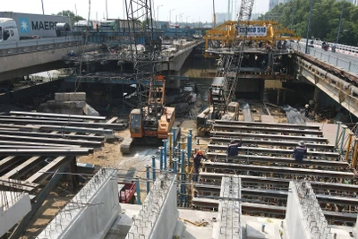 Tỷ lệ giải ngân vốn ở một số dự án hạ tầng giao thông tại TP Hồ Chí Minh chưa được như kỳ vọng.