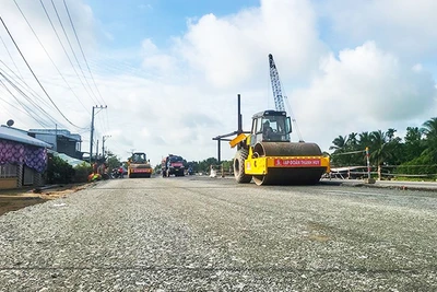 Gấp rút hoàn thành dự án nâng cấp Quốc lộ 1A