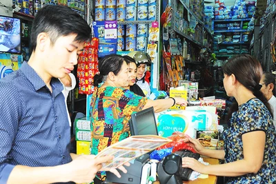 Dân số đô thị hóa nhanh giúp cho ngành bán lẻ tạp hóa tăng trưởng mạnh. Ảnh: NAM ANH