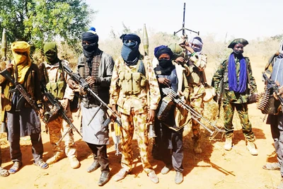 Một nhóm thánh chiến ở Nigeria. Ảnh: AP