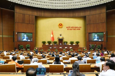 Kỳ họp thứ 9, Quốc hội khóa XV. (Ảnh: DUY LINH)