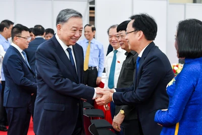 [Ảnh] Chủ tịch nước Tô Lâm dự Lễ trao Giải Báo chí quốc gia lần thứ XVIII - năm 2023