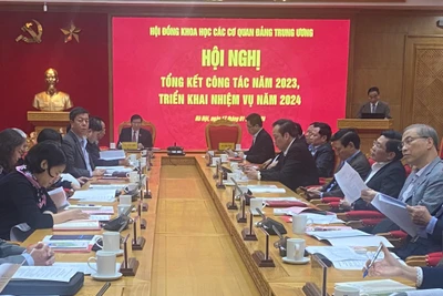 Quang cảnh hội nghị.