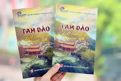 Cuốn sách "Tam Đảo - Đất linh thiêng, miền du lịch" vừa được Nhà xuất bản Chính trị quốc gia Sự thật ấn hành.