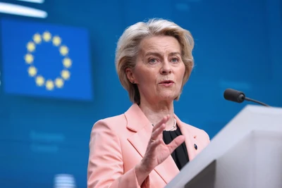 Chủ tịch Ủy ban châu Âu (EC) Ursula von der Leyen. (Nguồn: THX/TTXVN)