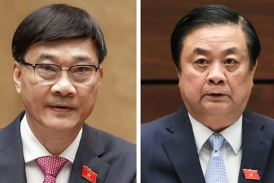 Quốc hội bầu ông Vũ Hồng Thanh và ông Lê Minh Hoan giữ chức Phó Chủ tịch Quốc hội nhiệm kỳ khóa XV.