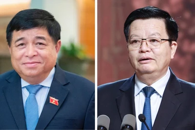 Quốc hội phê chuẩn đề nghị bổ nhiệm các ông Nguyễn Chí Dũng và Mai Văn Chính giữ chức Phó Thủ tướng Chính phủ nhiệm kỳ 2021-2026. 