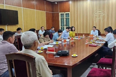 Lãnh đạo thành phố Hà Nội tiếp công dân theo quy định. (Ảnh: Tuấn Việt)