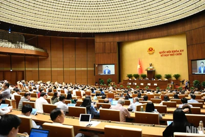 Kỳ họp thứ 9, Quốc hội khóa XV. (Ảnh: THỦY NGUYÊN)