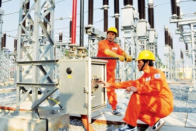 Mức giá bán lẻ điện bình quân tối đa là 2.444,09 đồng/kWh