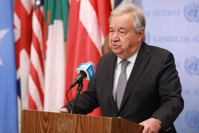 Tổng Thư ký Liên hợp quốc Antonio Guterres. (Ảnh: THX)