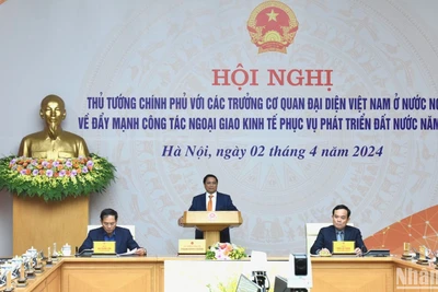 Thủ tướng Phạm Minh Chính dự và chủ trì hội nghị.