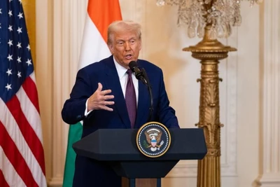 Tổng thống Mỹ Donald Trump. (Ảnh: Xinhua) 