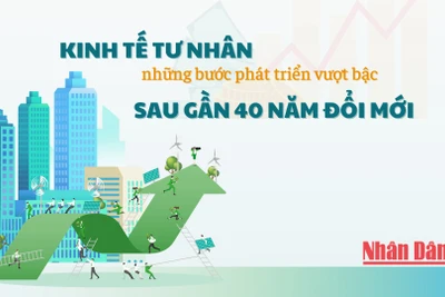 [Infographic] Kinh tế tư nhân - động lực quan trọng của đất nước 