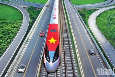 Quyết tâm cao nhất triển khai dự án đường sắt tốc độ cao bắc-nam