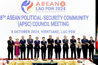 Các Bộ trưởng tại Hội nghị Hội đồng Cộng đồng Chính trị-An ninh ASEAN.