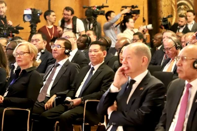 Phó Thủ tướng Hồ Đức Phớc tham dự Lễ khai mạc Hội nghị Hamburg về Phát triển bền vững. 