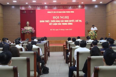 Các báo cáo viên giới thiệu, quán triệt những nội dung quan trọng, cốt lõi của các nghị quyết, chỉ thị, kết luận của Trung ương.