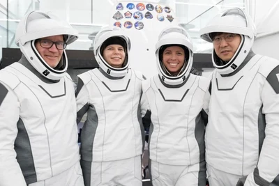 Các phi hành gia của sứ mệnh Fram2. (Nguồn ảnh: SpaceX)