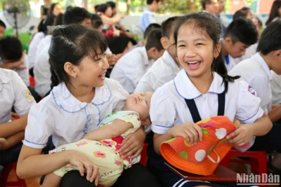 Việt Nam đã đạt được những thành tựu quan trọng trong lĩnh vực thúc đẩy và bảo vệ quyền con người. (Ảnh: THÀNH ĐẠT)