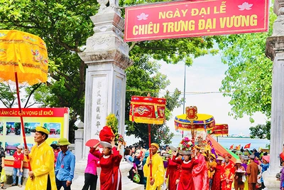 Lễ hội đền Lê Khôi