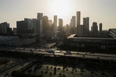 Hơn 80 triệu người tại Mỹ đang sống trong tình trạng cảnh báo nắng nóng nghiêm trọng. (Ảnh: Reuters)