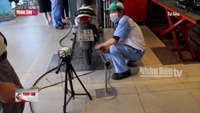 Các cơ sở bảo dưỡng sẽ tham gia kiểm định khí thải xe máy