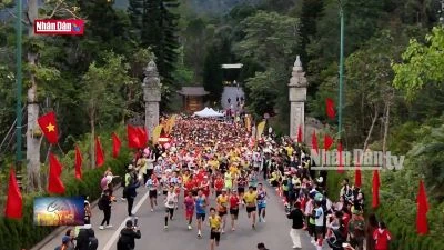 Sôi nổi giải chạy "Yên Tử Heritage 2024 - Chạm vào vùng di sản"
