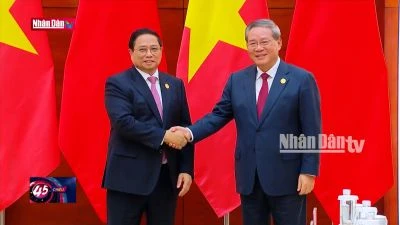 Thủ tướng Phạm Minh Chính hội đàm với Thủ tướng Trung Quốc Lý Cường