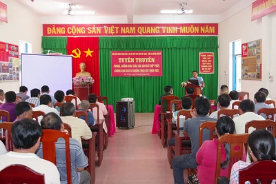 Buổi tuyên truyền giúp ngư dân hiểu rõ các quy định quốc tế về đánh bắt thủy sản 