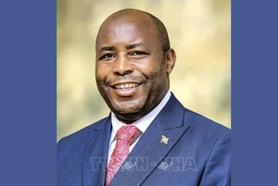 Tổng thống nước Cộng hòa Burundi Evariste Ndayishimiye. Ảnh: TTXVN 
