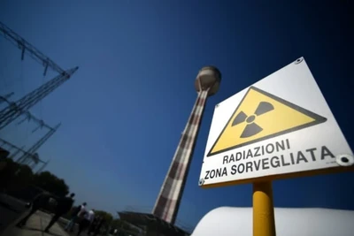 Nhà máy điện hạt nhân Garigliano gần Sessa Aurunca, Italia. (Ảnh: AFP/TTXVN)