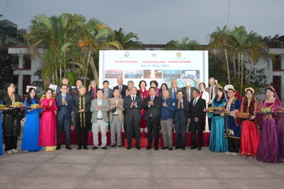 Đại sứ quán Kazakhstan tại Việt Nam tổ chức lễ đón năm mới truyền thống Nauryz. (Ảnh của Đại sứ quán Kazakhstan tại Việt Nam cung cấp)